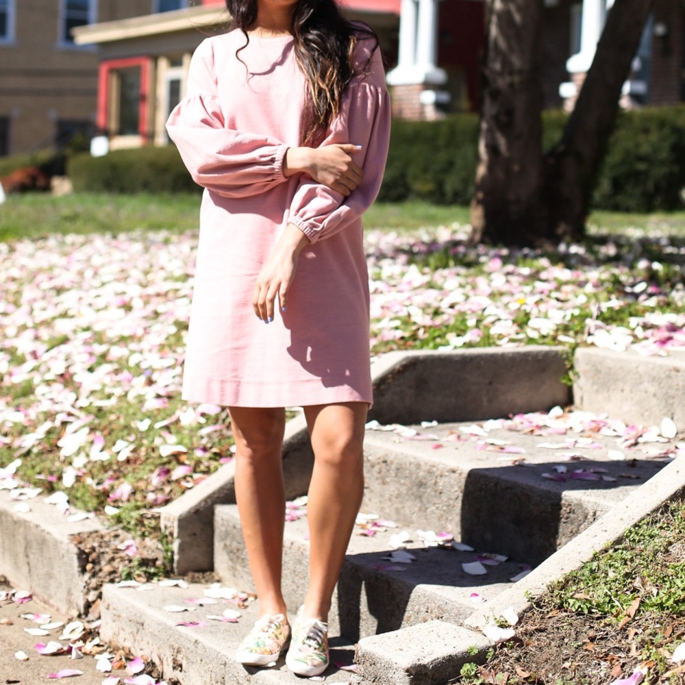 💖 sweatshirt dress